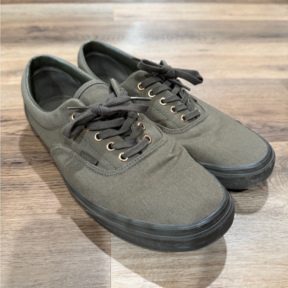 Vans men’s green olive size 13